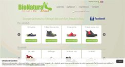 Desktop Screenshot of bionaturashoes.com